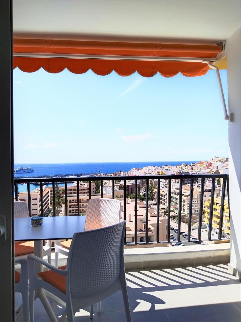 Los Cristianos Achacay Appartement Standing Vue Panoramique Exterior foto
