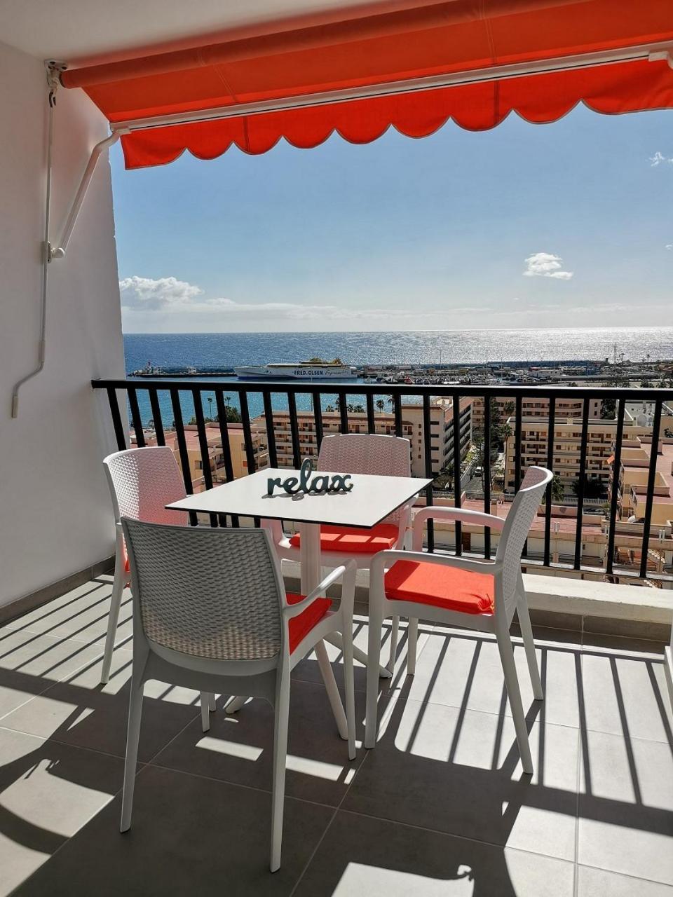 Los Cristianos Achacay Appartement Standing Vue Panoramique Exterior foto